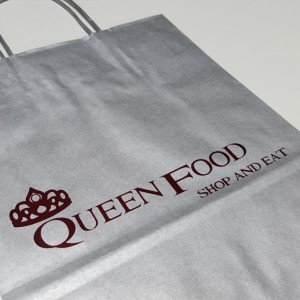 Papiertüte Queen Food