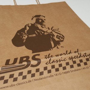 Papiertasche UBS